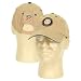 Chicago Bears Tan Circle Logo Slouch Style Adjustable Hat -Tan
