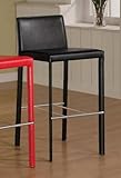 Ice Cube Black 29 Barstool (Set of 2) by Coaster Furniture
