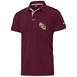 Nike Florida State Seminoles (FSU) Garnet Classic Short Sleeve Polo