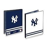 MLB New York Yankees Ultra Pro Baseball Card 4 Pocket Portfolio
