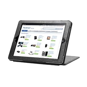 TeckNet� iPad 2 Premium Folio Stand Case / Cover For Apple iPad 2 (All Models), With Magnetic Sleep Wake Sensor Feature - Black
