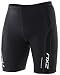 2XU Men's Active Tri Shorts, Black/Black, X-Large