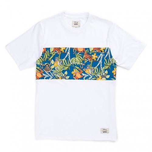 Vans Boys Disney Jungle Book Character Graphic White T-Shirt