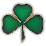 Shamrock Saint Patrick's Day Lapel Pin