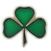 Shamrock Saint Patrick's Day Lapel Pin