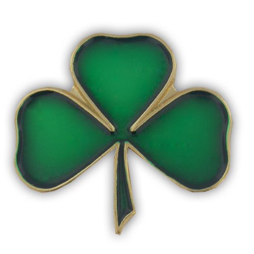 Shamrock Saint Patrick's Day Lapel Pin