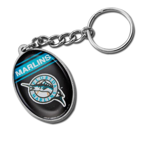 Florida Marlins Oval Keychain