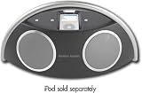 Harman Kardon Portable Speakers and Docking Station for iPod (Black/Silver)