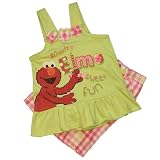 Sesame Street Elmo Toddler Tunic Top & Shorts Set