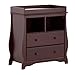 Stork Craft Carrara 2 Drawer Change Table, Cherry