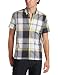 Ben Sherman Men's Short Sleeve Oversized Marl Check Shirt