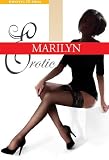 Marilyn Erotic 15 Denier Lace Top Stockings - Ecru
