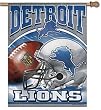 Detroit Lions 27"x37" Banner - Football Sports Merchandise