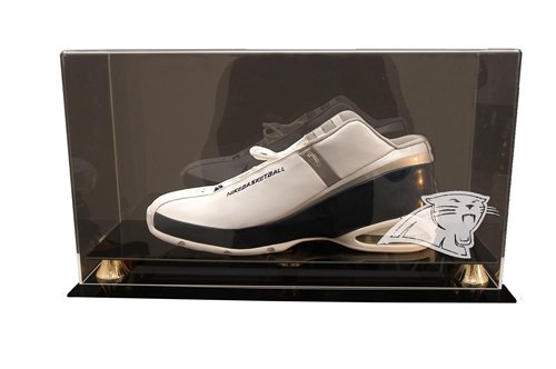 Carolina Panthers Single Shoe Display Case - Size 23