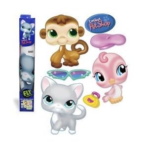 Flypaper: Littlest Pet Shop - Monkey, Bird and Cat (More than just a poster) - Removable... by Littlest Pet Shop