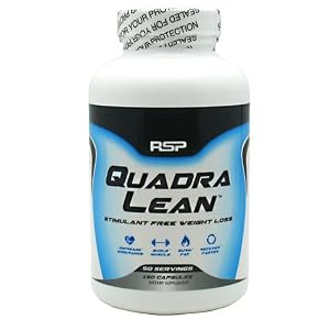 Rsp Nutrition Quadralean Capsules, 150 Count