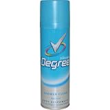 Degree Women, Anti-perspirant/Deodorant Aerosol, Shower Clean, 6-Ounce (Pack of 3)