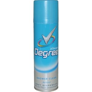 Degree Women, Anti-perspirant/Deodorant Aerosol, Shower Clean, 6-Ounce (Pack of 3)