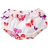 GYMBOREE(ジンボリー) バタフライブルマー ホワイト ボトムスショートパンツ 18～24ヶ月【並行輸入】