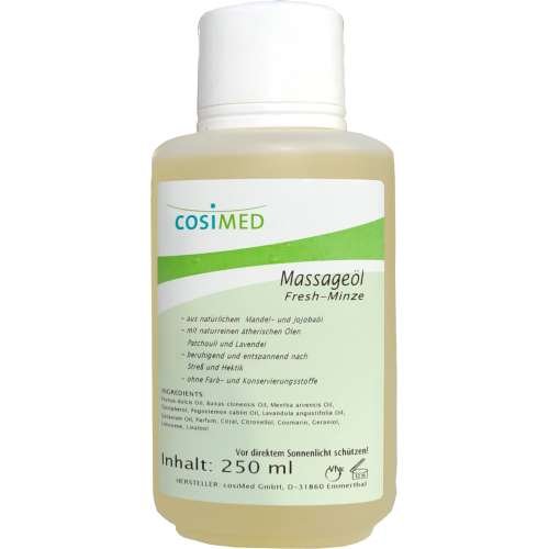 Produkt-Bild: Wellness-Massage&ouml;l Massage&ouml;l Fresh Minze, 250 ml