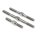 102456 Titanium Turnbuckle Set Silver Cyber 10B by Hpi-Racing