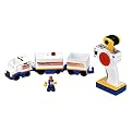 GeoTrax Semi Hauler and Big Rob Remote Control Vehicle Figures