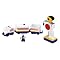 GeoTrax Semi Hauler and Big Rob Remote Control Vehicle Figures