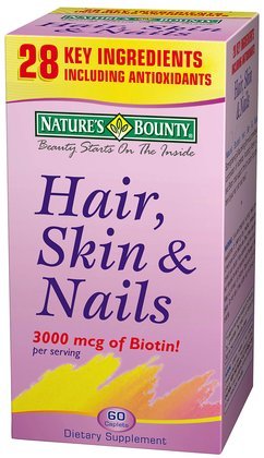 Nature's Bounty Skin, Hair & Nails, Tablets 60 ea