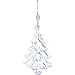Sterling Silver Christmas Tree Earrings Jewelry