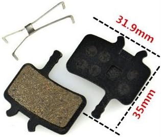 Replacement Resin Organic Semi-metal Brake Pads with Spring for AVID BB7 Juicy 3 5 7