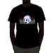 Emazing Lights DJ Dank Head Sound Activated Light Up Rave Tee (X-Large)