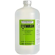 Bel-Art, Scienceware, 248790032, Bottle, Low Density Polyethylene, Sterile Eye Wash Replacement, Capped,  32 Oz