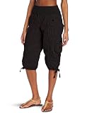 Calvin Klein Performance Women's Rollover Waist Cargo Capri Pant