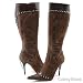 Michael Antonio Zima Knee-High Boots 6 Brown