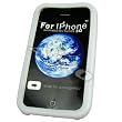 Apple iPhone 3G & 3GS Swirly Skin Case Silicone Soft Protector Cover White