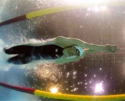 Michael Phelps Olympics Swimming 8x10 - Under Water