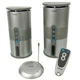 Funk Lautsprecher mit echten 5 Watt Sinus + Fernbedienung, satter Sound