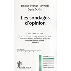 Les sondages d'opinion