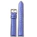 Watch Band Carbon Fiber Indigo Blue Water Resistant Padded Mens 24 millimeter