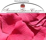 200 Silk Rose Petals Wedding Favors - Solid Colors - Hot Pink