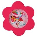 Dora The Explorer Flower Wall Clock