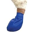 PAWZ Disposable Reusable Boots - 12 Pack Medium in Navy Blue