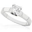 1.00carat Asscher Cut Diamond Ring&nbsp;in 14k Gold (HI/SI1)