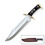 Timber Rattler Western Outlaw Bowie Knife