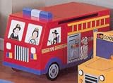 Fire Engine Toy Box