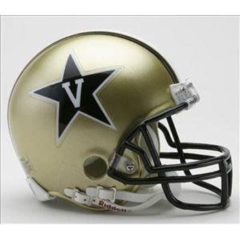Riddell Vanderbilt Commodores Replica Mini Helmet - Vanderbilt Commodores One Size