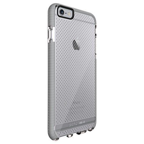 Tech21 Evo Mesh Case for iPhone 6 Plus and iPhone 6s Plus - Clear / Gray