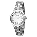Bulova Women's 96R118 Diamond Accented Case Bracelet White Dial Watch