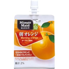 (お徳用ボックス) ミニッツメイド 朝オレンジ 180ｇパウチ×6個