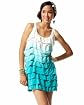 Tiered Ruffle Dip Dye Dress main image